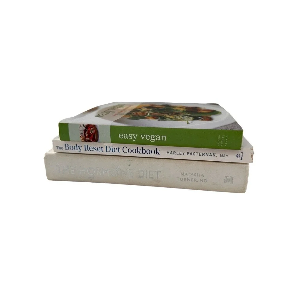 3 Book Bundle Body Reset Hormone Easy Vegan: Simple recipes for healthy‎ eating
